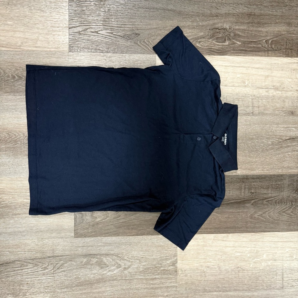 Old Navy Men's Dark Blue Polo Shirt